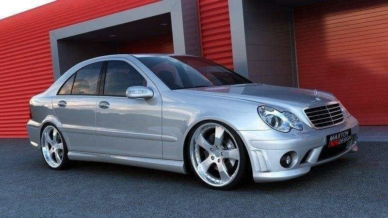 Bodykit AMG 204 Look for Mercedes C-Klasse W203 i glassfiber – Maxton Design