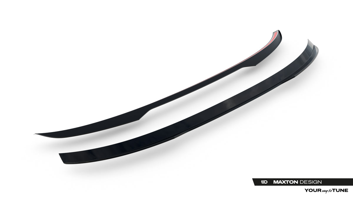Underside av Spoiler Cap med 3M-tape for Audi SQ5 Sportback Mk3
