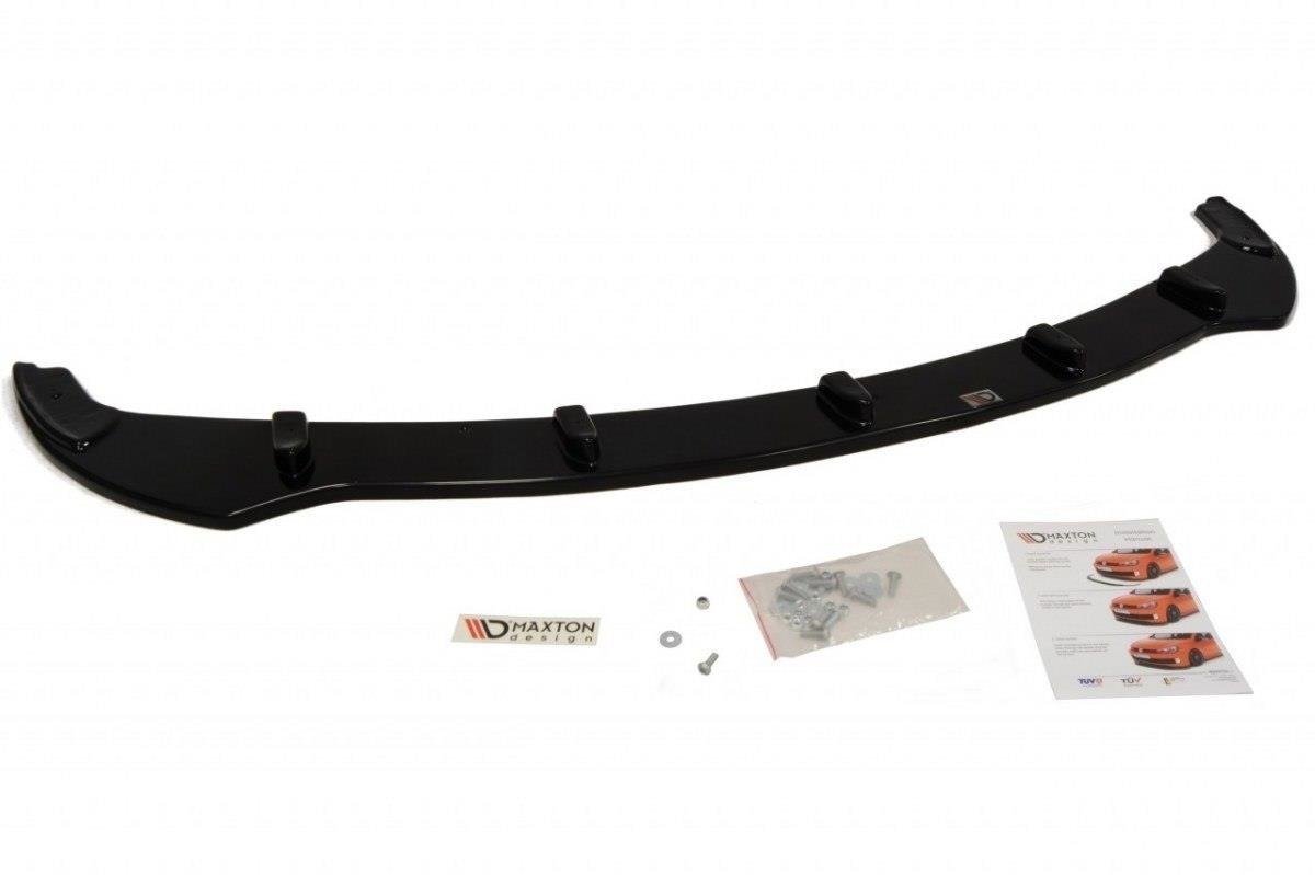 Maxton Design frontsplitter til BMW 5 Sedan E60 Facelift i blank sort