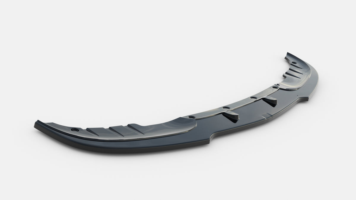 Nærbilde av frontsplitter for BMW 5 GT F07 i Gloss Black