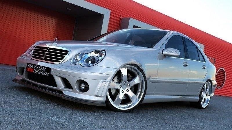 Frontspoiler Mercedes C203 AMG204 F1 Bumper detaljbilde av profilen