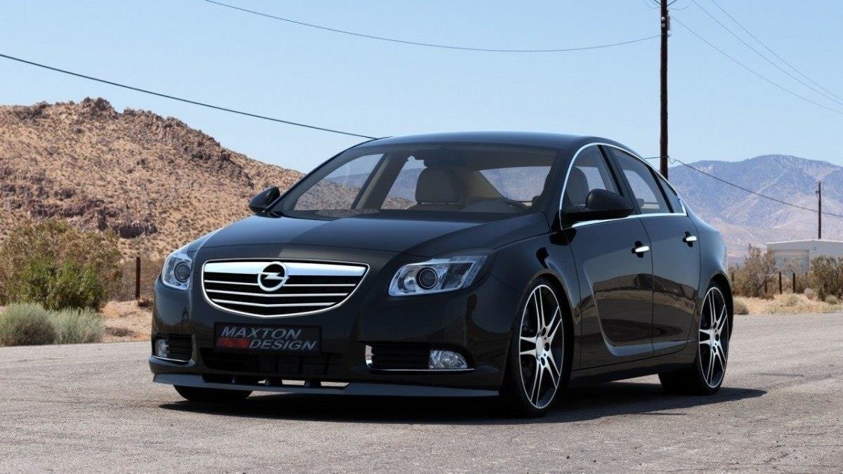 Frontspoiler Opel Insignia Mk1 Preface Model detaljbilde av profilen