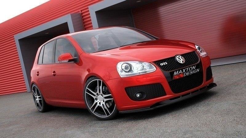Frontspoiler VW Golf V GTI detaljbilde av profilen