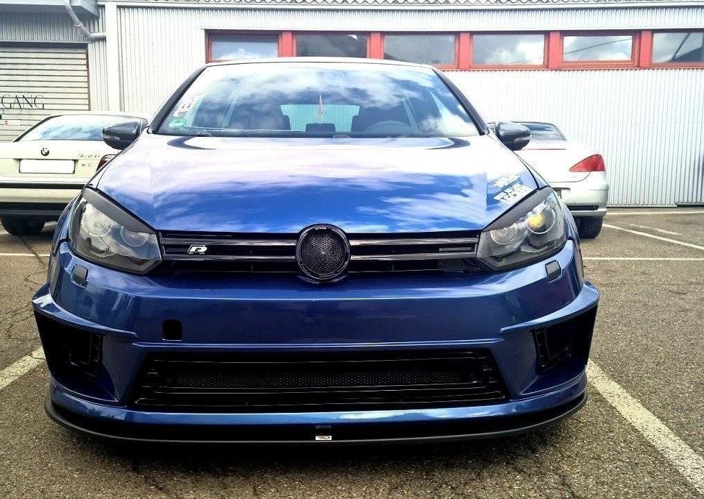 Frontspoiler VW Golf VI (For R400 Bumper) vist montert