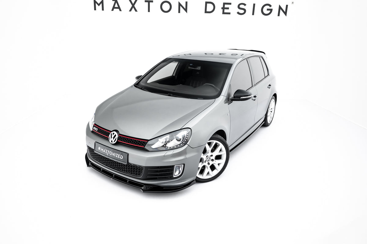 Frontspoiler VW Golf VI GTI 35th vist montert