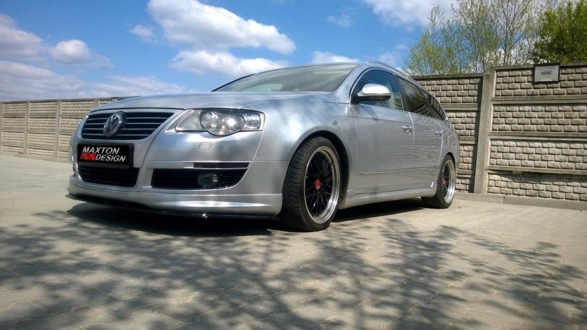 Frontspoiler VW Passat B6 R-Line sett fra siden