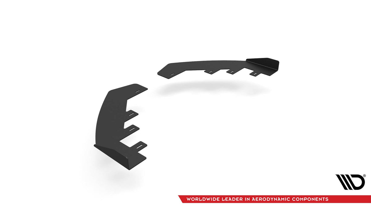 Maxton Design flaps til Seat Leon FR Mk4 vist fra skrå vinkel