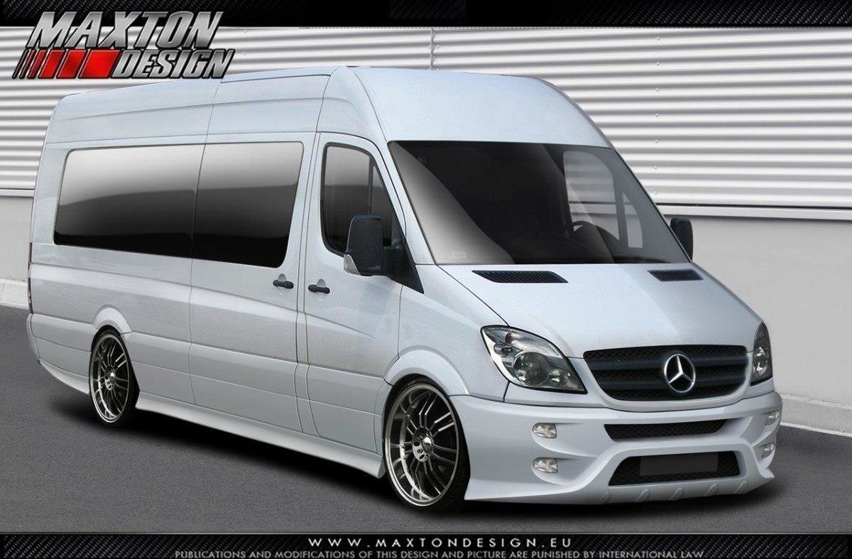 Frontfanger til Mercedes-Benz Sprinter Mk2 i ABS-plast fra Maxton Design