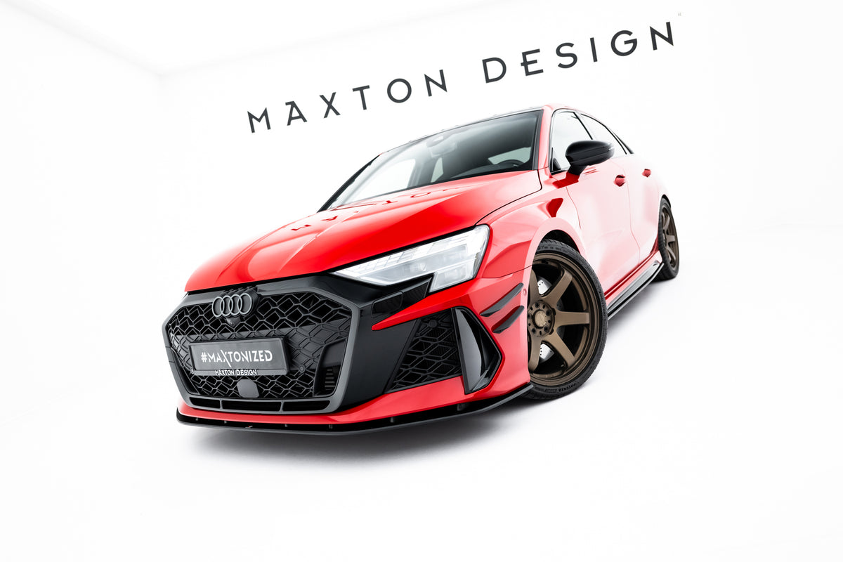 Aerodynamiske canards for Audi RS3 Sedan 8Y Facelift