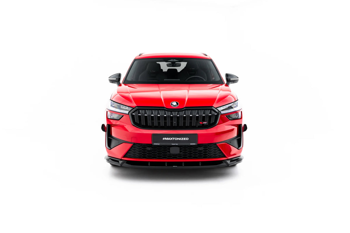 Canards til Skoda Kodiaq RS Mk2 som utfyller frontsplitteren