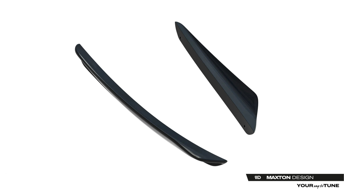 Sett med canards i Gloss Black til Skoda Kodiaq RS Mk2