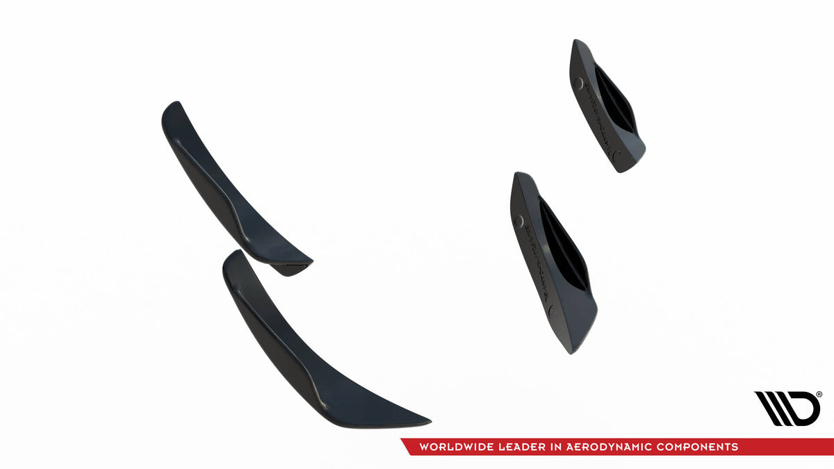 Detaljbilde av Maxton Design canards til Jetta GLI Mk7