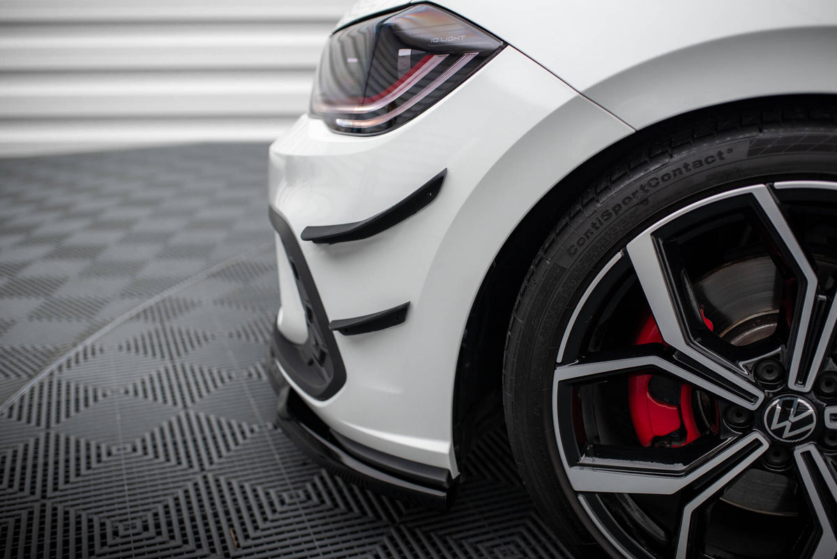 Nærbilde av Maxton Design canard for VW Polo GTI MK6 Facelift