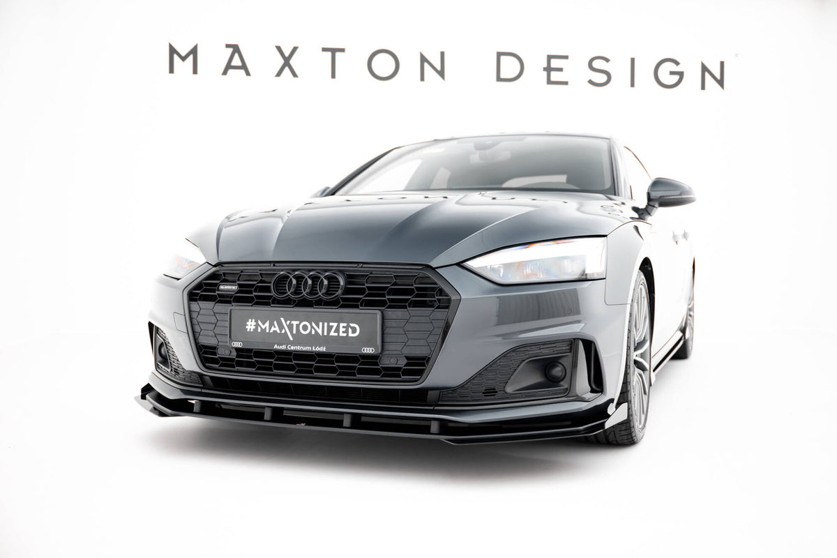 Maxton Design Street Pro canards til Audi A5, skrå vinkel