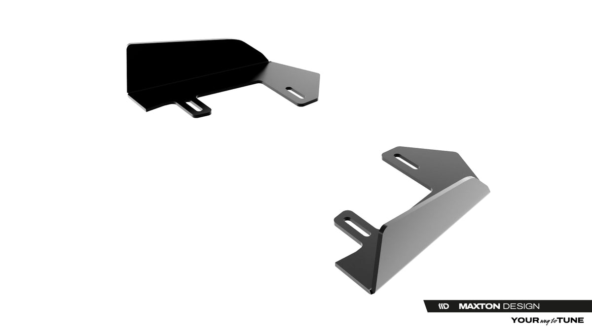 Frontflaps til Audi A5 S-Line Sedan B10 sett forfra
