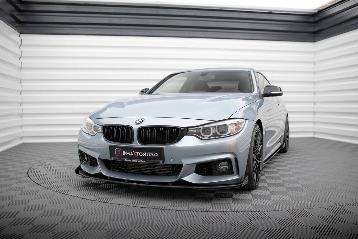 Frontfanger Vinger (Canards) BMW 4 Coupe / Gran Coupe / Cabrio M-Pakke F32 / F36 / F33