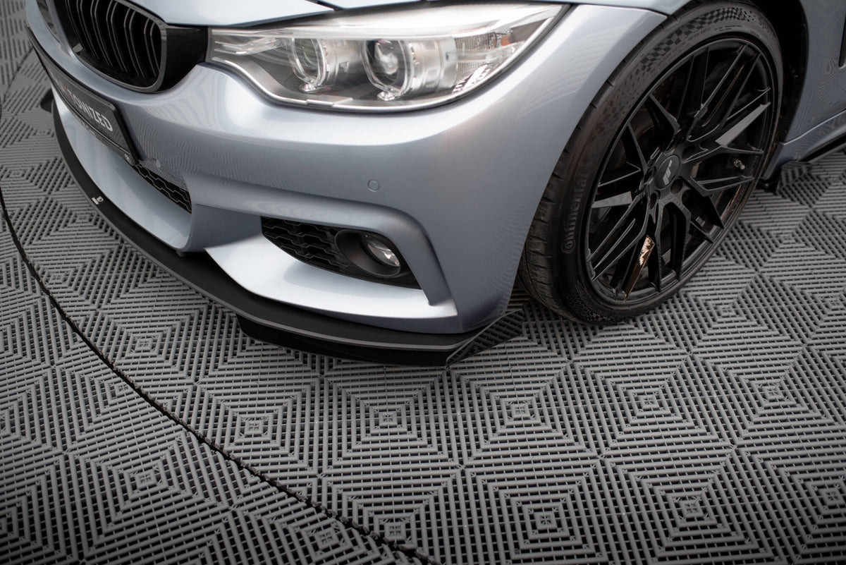 Frontfanger canards (vinger) til BMW 4 Coupe Gran Coupe Cabrio M-Pakke F32 F36 F33 – Maxton Design