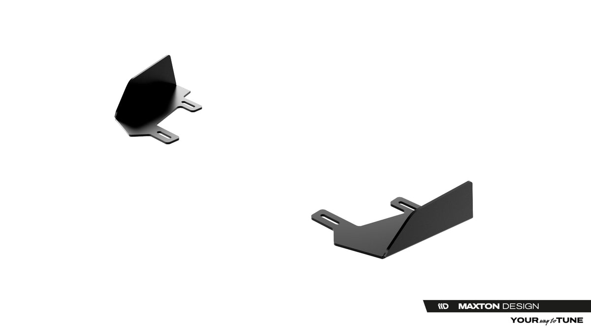 Frontflaps til Cupra Born Mk1 sett fra siden på frontsplitteren