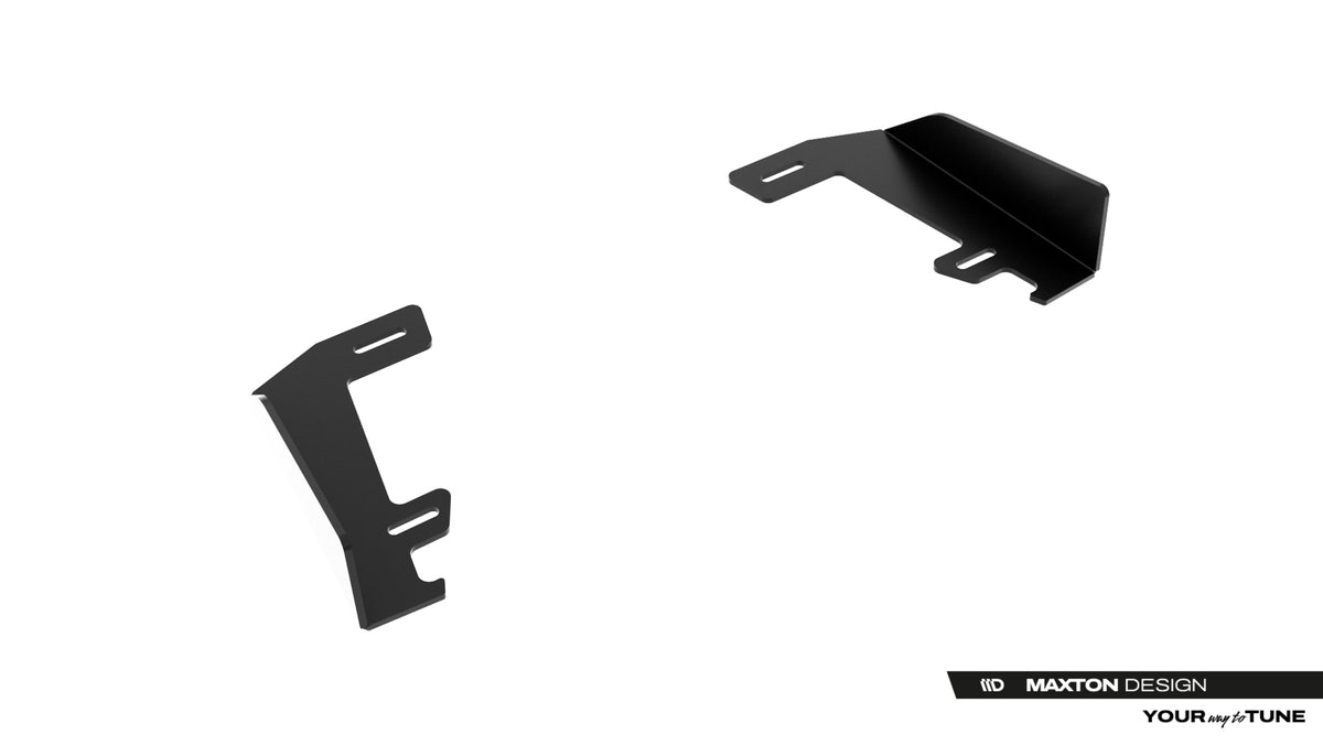 Frontflaps i 10 mm ABS-plast til Jaguar F-Type X152 Facelift 2 med monteringssett