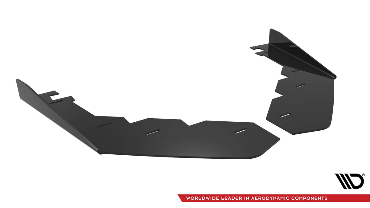 CNC-freste canards til Ford Mustang GT Mk7 i nærbilde