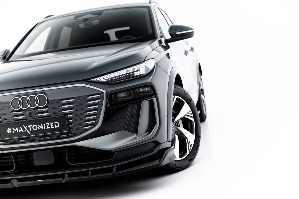 Frontsplitter til Audi SQ6 e-tron Sportback Mk1 sett fra siden