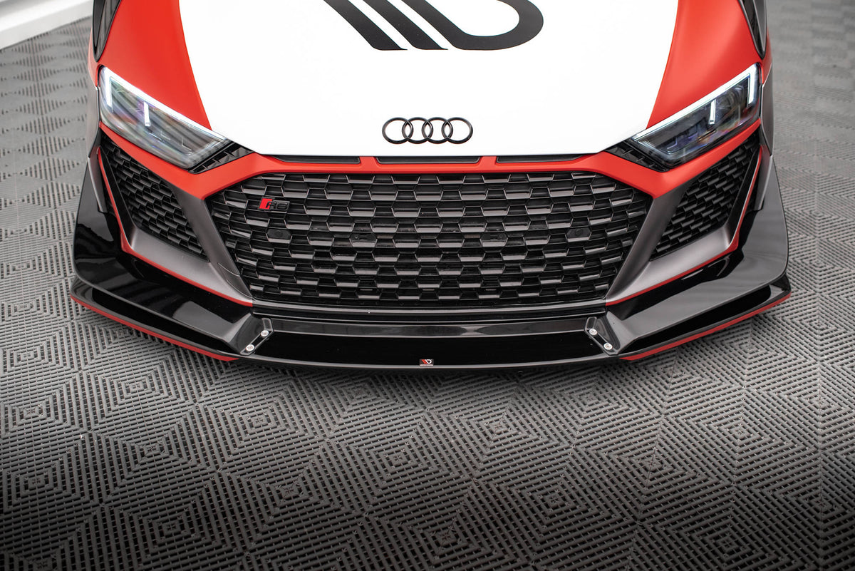 Frontspoiler Audi R8 MK2 Facelift detaljbilde av profilen