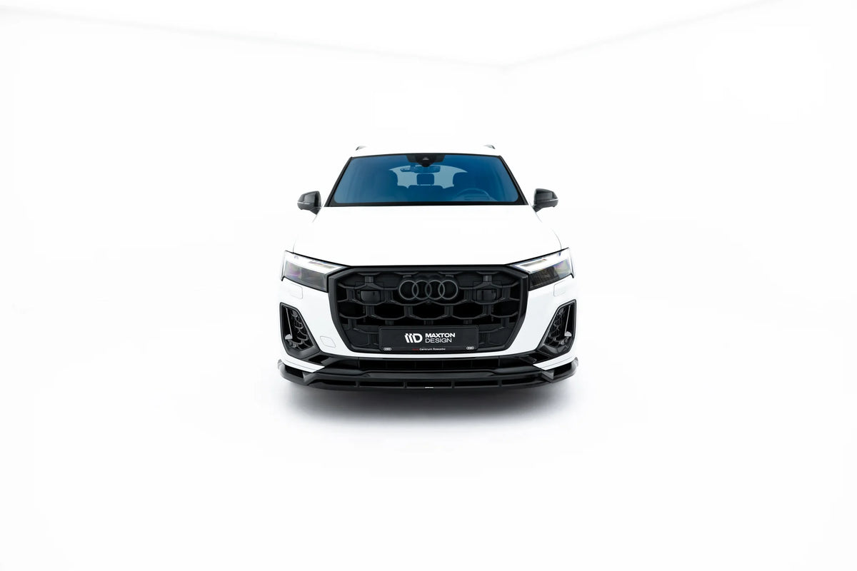 Frontsplitter Audi SQ7 Mk2 Facelift 2 montert på fronten