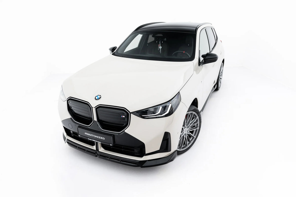 Detaljbilde av Maxton Design frontsplitter til BMW X3 M50 G45