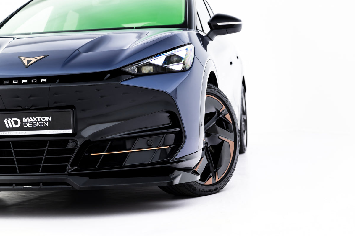 Frontsplitter til Cupra Tavascan Mk1 med rød stripe