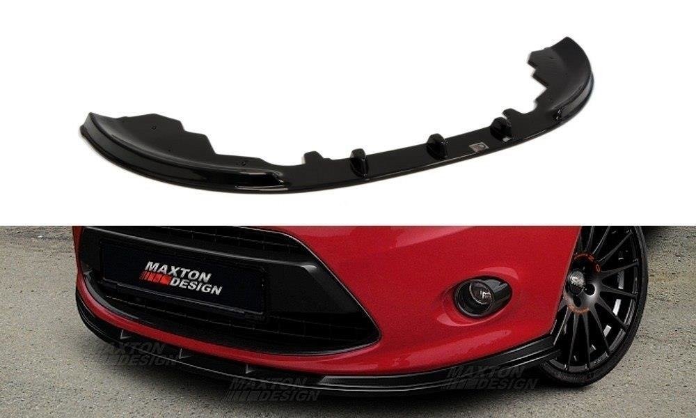 Frontspoiler Ford Fiesta Mk7 Standard vist montert