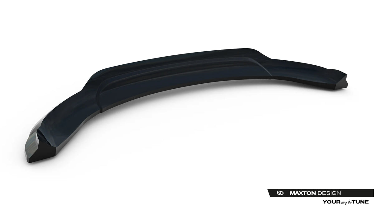 Frontparti med Maxton frontsplitter på Jeep Grand Cherokee L Mk5