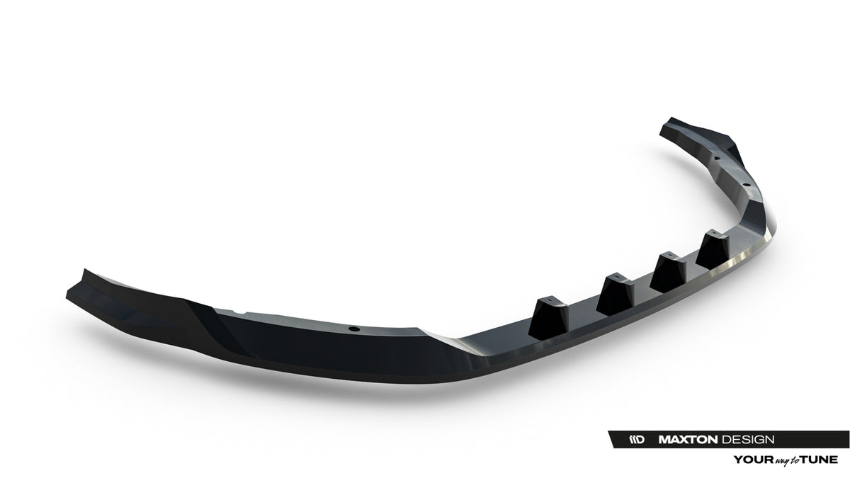 Frontsplitter til Renault Clio Mk5 Facelift med monteringssett