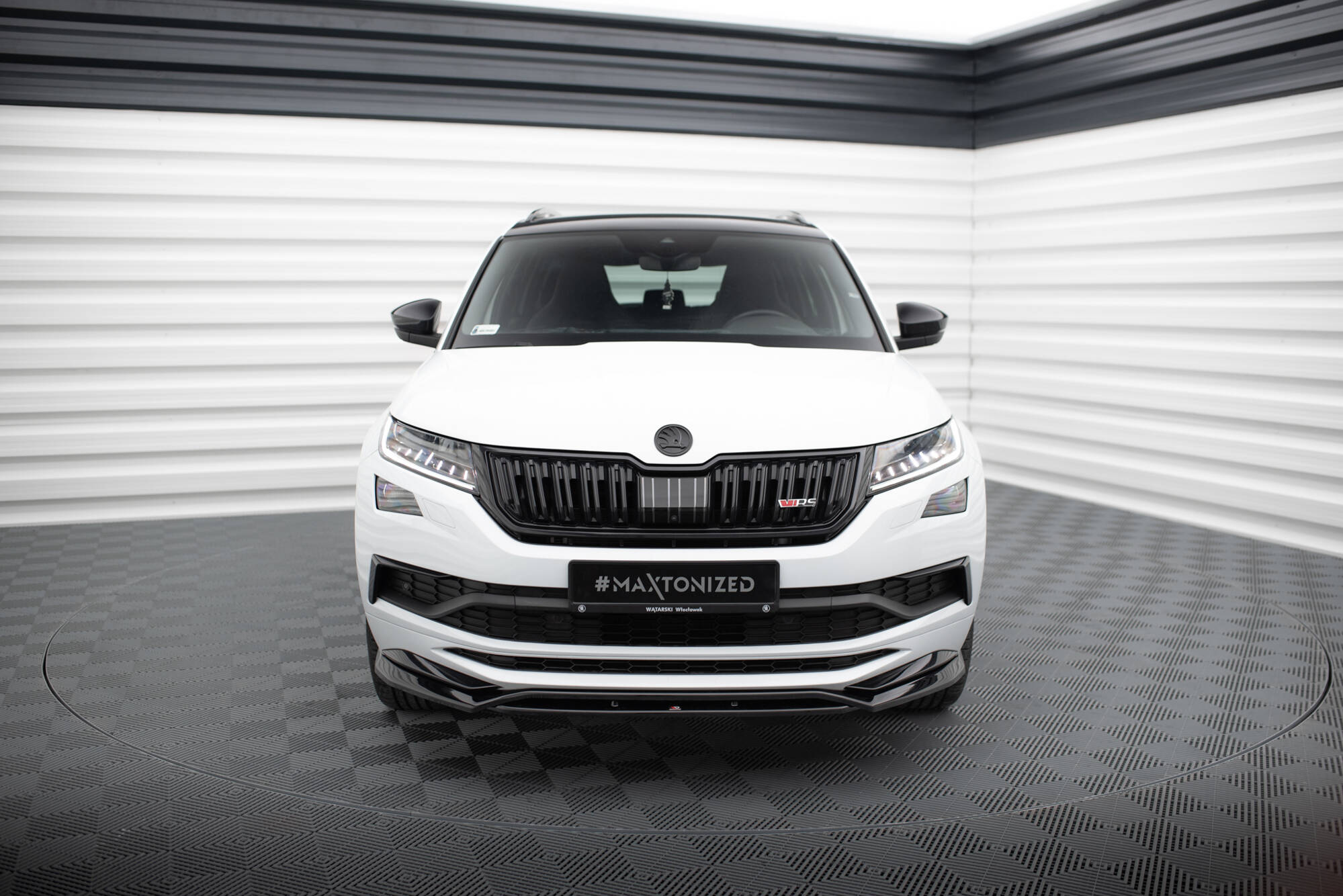 Frontleppe til Skoda Kodiaq MK1 Sportline/RS vist som representativt produktbilde.