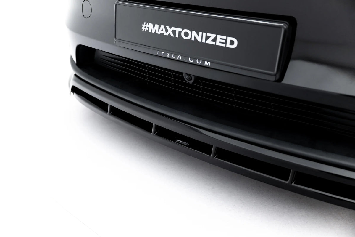 Frontsplitter til Tesla Model Y Premium Mk1 Facelift sett fra siden
