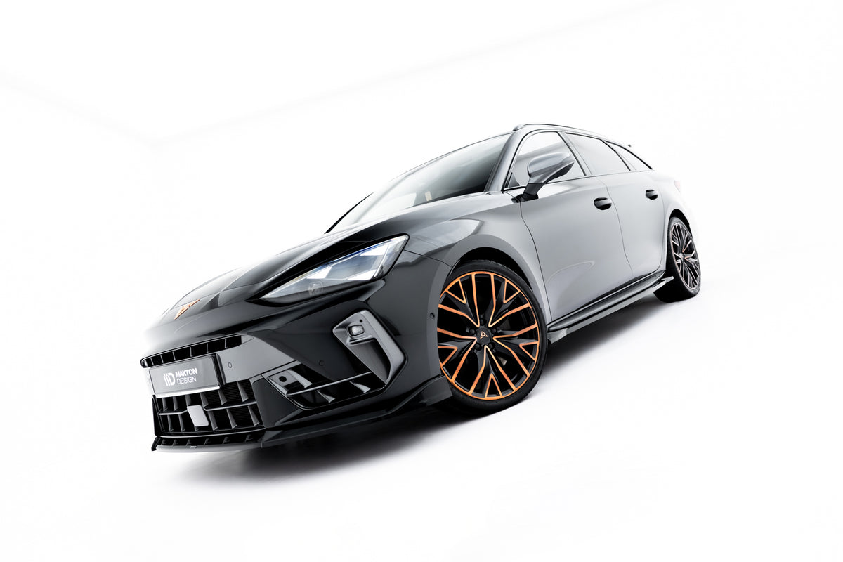 Frontsplitter til Cupra Leon ST Mk1 Facelift sett fra siden