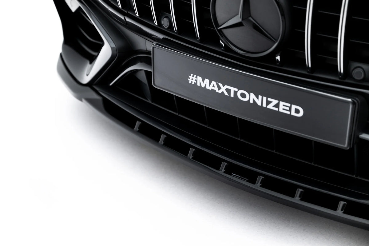 Gloss Black frontsplitter til Mercedes-AMG C63 S206 nærbilde
