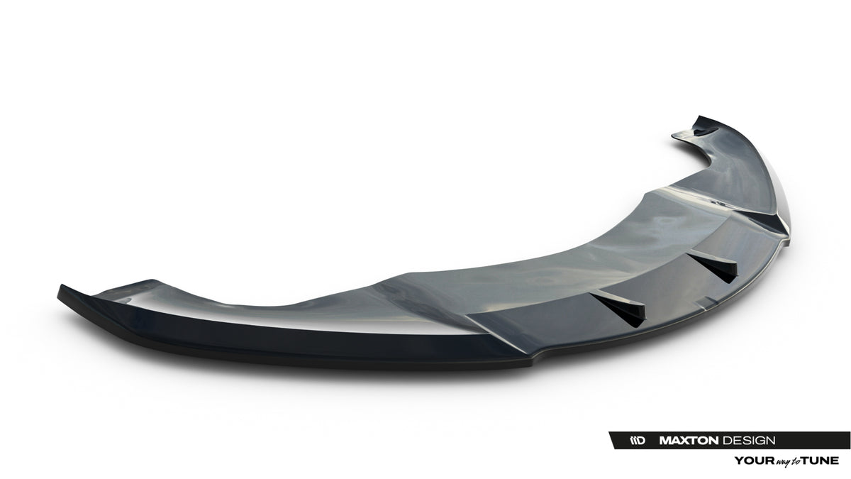 Frontsplitter i ABS-plast til Tesla Model S Mk1 med monteringssett