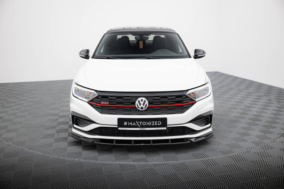 Frontsplitter til VW Jetta GLI Mk7 sett rett forfra