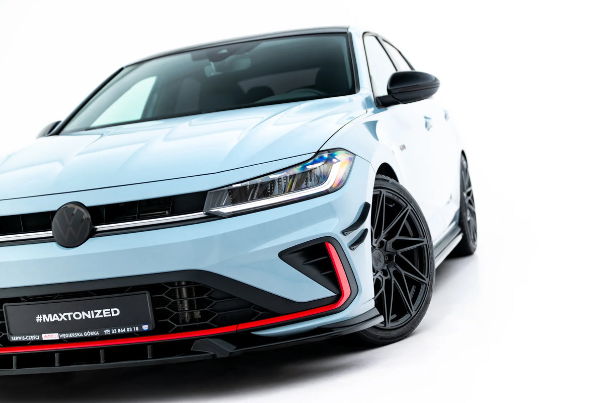 Frontsplitter V.1 til Volkswagen Jetta GLI Mk7 Facelift 2 sett fra siden