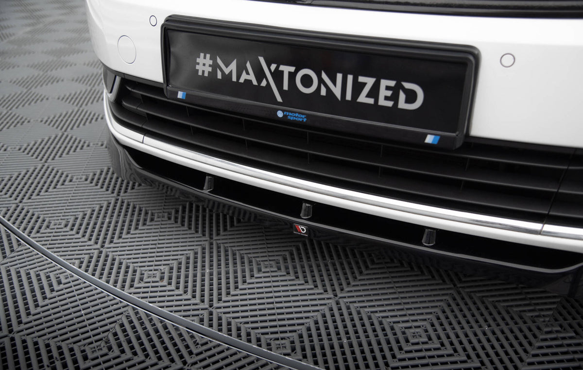 Frontspoiler VW Passat B7 sett fra siden