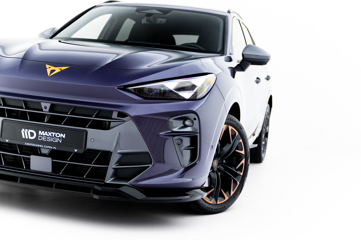 Frontsplitter til Cupra Terramar Mk1 montert på fronten