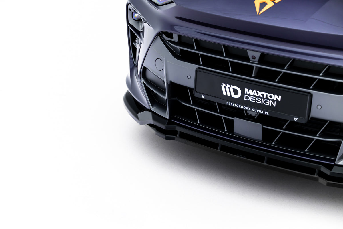 Blank sort frontsplitter V.2 til Cupra Terramar Mk1