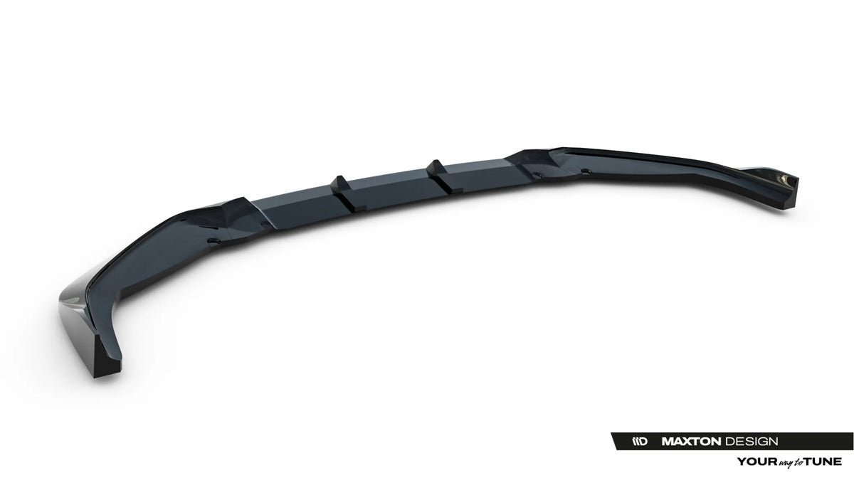 Toyota GR Yaris Mk4 Facelift med Maxton frontsplitter i Gloss Black