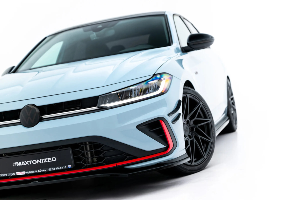 Frontsplitter med monteringssett til Volkswagen Jetta GLI Mk7 Facelift 2