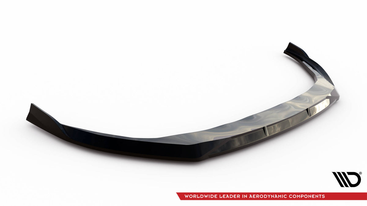 Frontsplitter i Gloss Black ABS til Audi A3/S3 Sedan 8Y Facelift