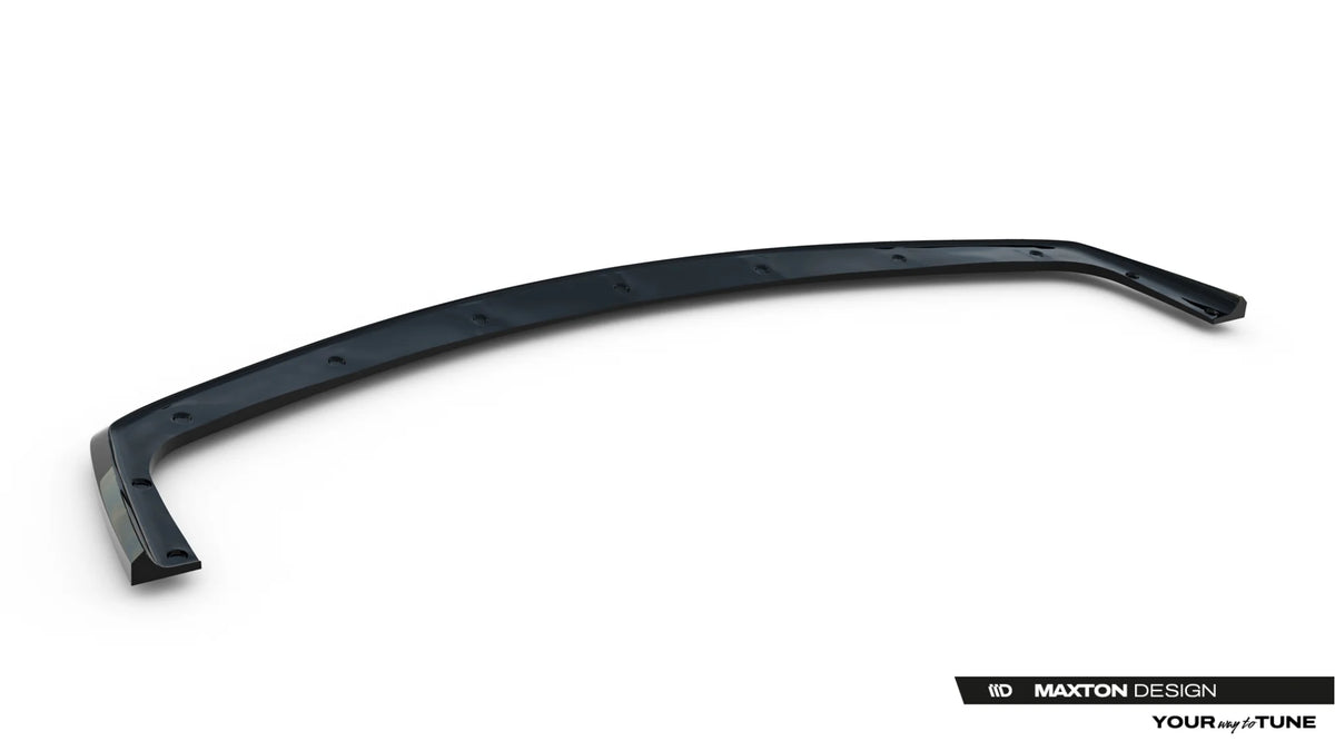 Detalj av frontsplitter til BMW M3 E36 med valgfri stripe