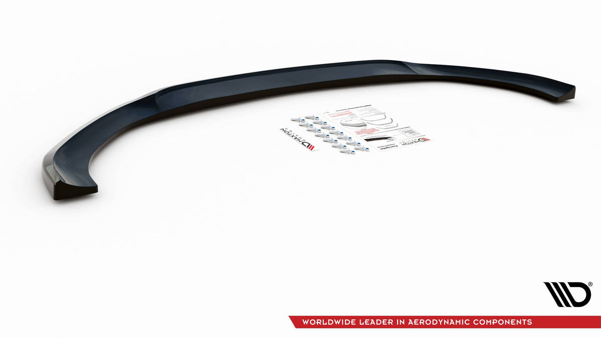 Sidevisning av frontsplitter på Mercedes-AMG CLS 53 C257