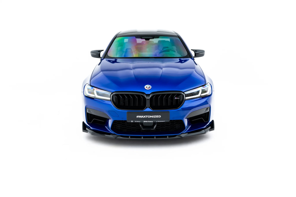Frontsplitter til BMW M5 F90 Facelift montert sett forfra