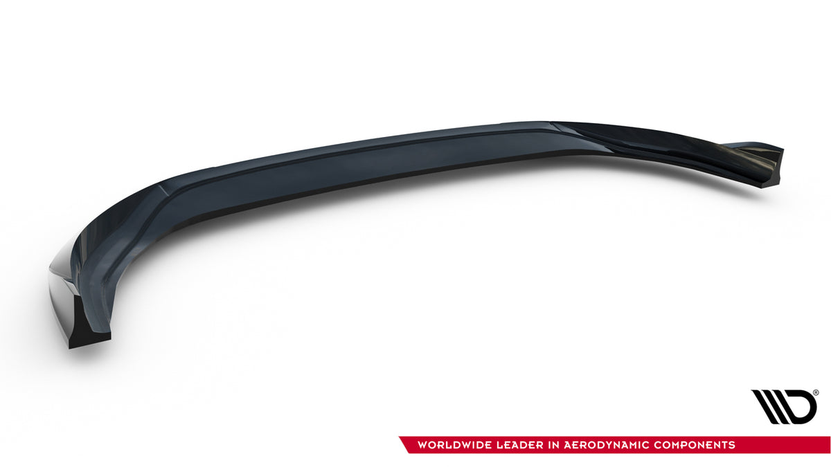 Frontsplitter til Golf R Variant Mk8 med valgfri rød eller hvit stripe