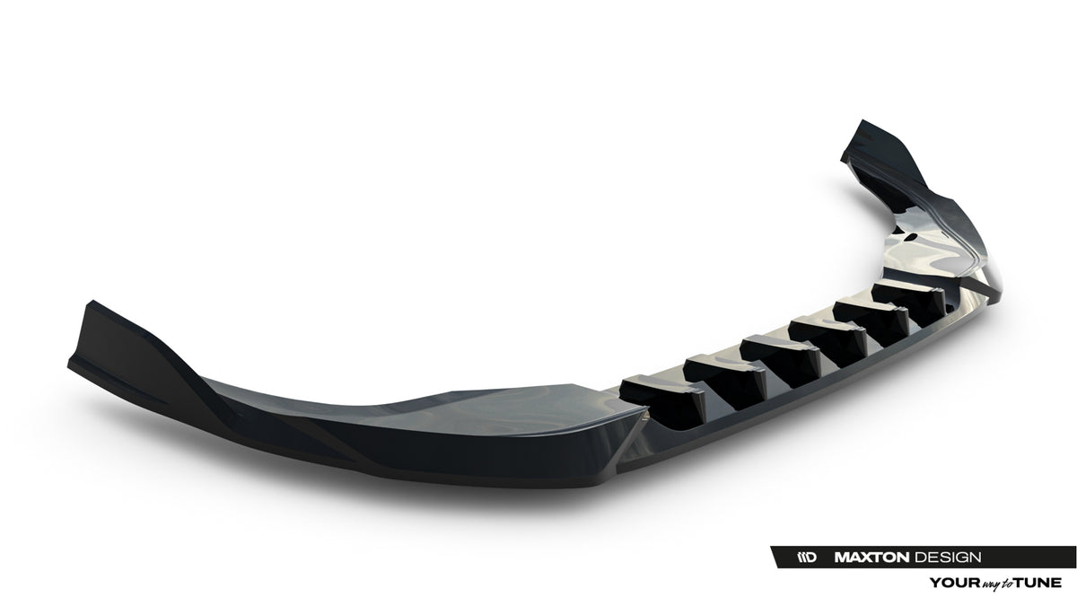 Detaljbilde av ABS-frontsplitter til Volkswagen Golf Variant Mk8 Facelift